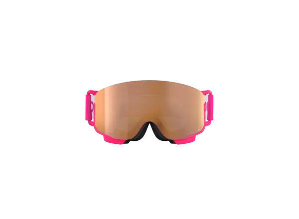 POC POCito Nexal Kinder Skibrille Fluorescent Pink/Partly Sunny Light Orange