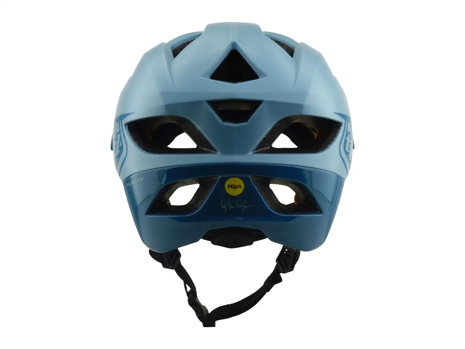 Troy Lee Designs Flowline MIPS Helm Point Dawn Blue/Sapphire