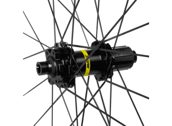 Mavic E-Deemax S 35 Boost CL 27,5" Hinterrad mit Shimano MicroSpline Freilaufkörper.
