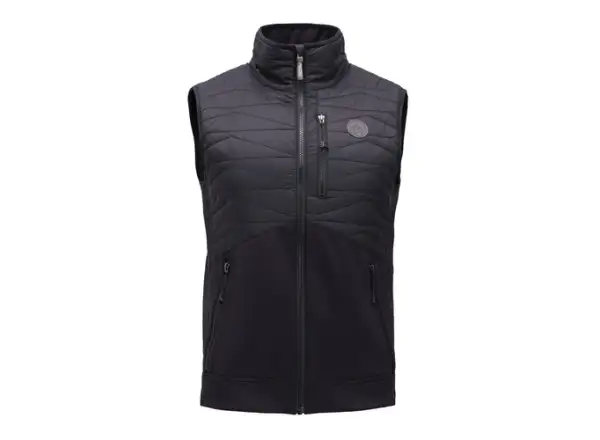 Silvini Grotte Herren gefütterte Weste black/cloud