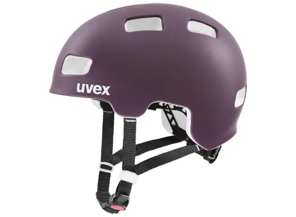 Uvex HLMT 4 CC Kinderhelm Pflaume Matt