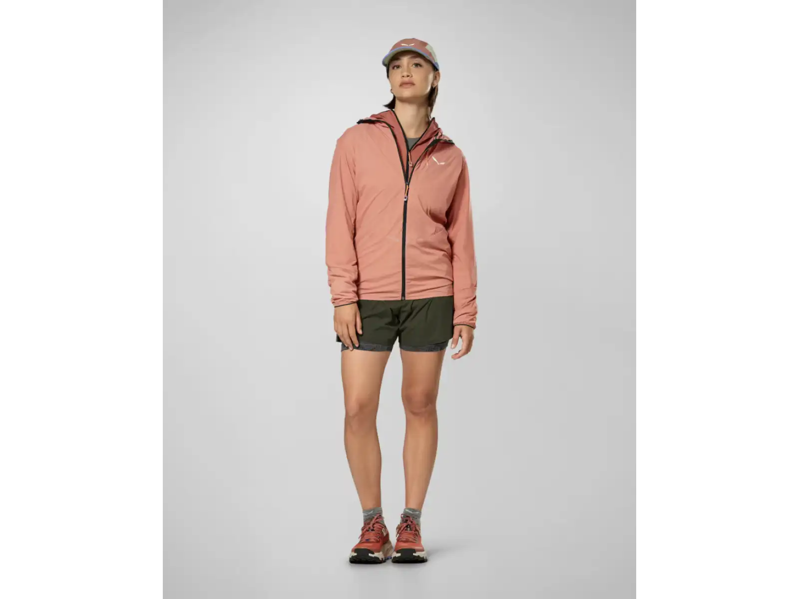 Salewa Pedroc Wind Light Damenjacke Desert Pink