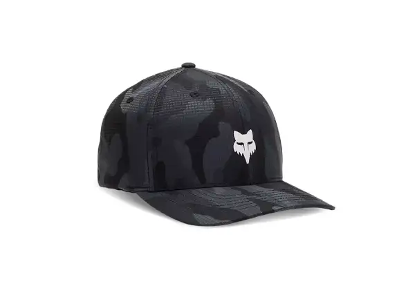 Fox Head Camo Tech Flexfit Herrenkappe Schwarz Camouflage