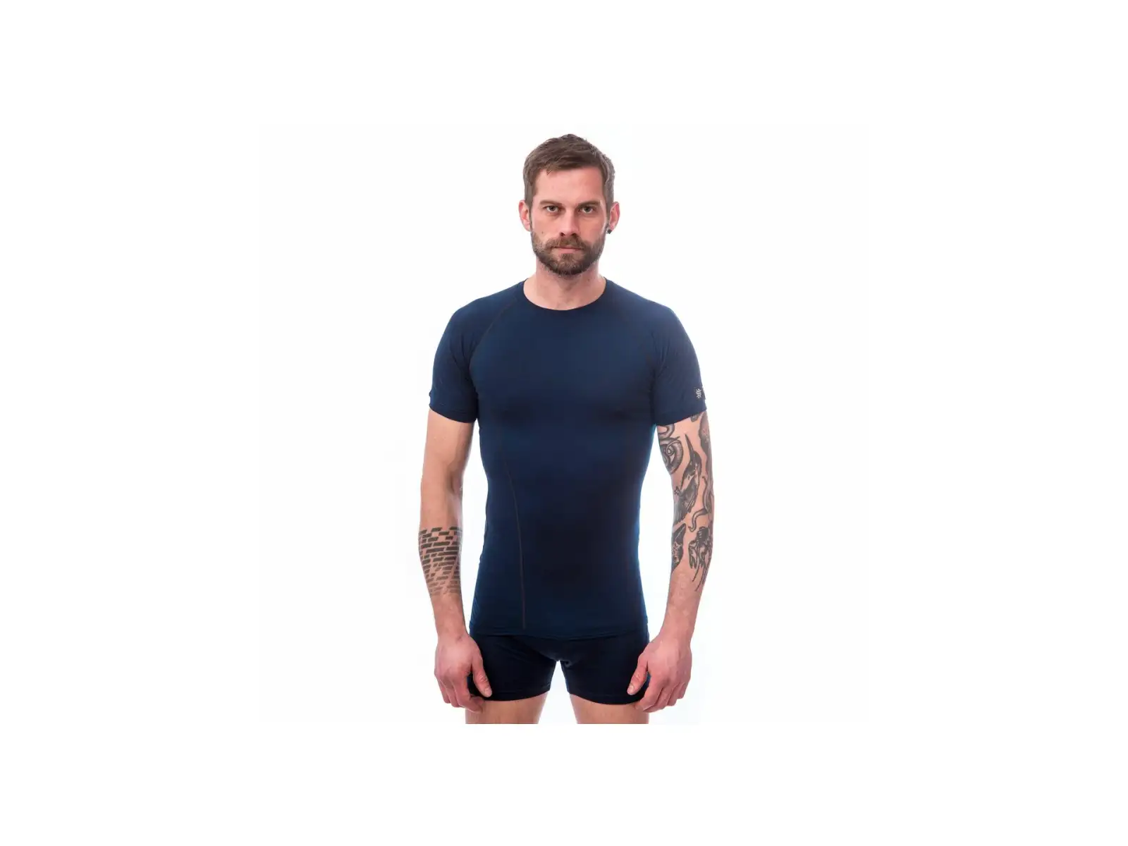Sensor Merino Active Herren T-Shirt kurzarm Deep Blue