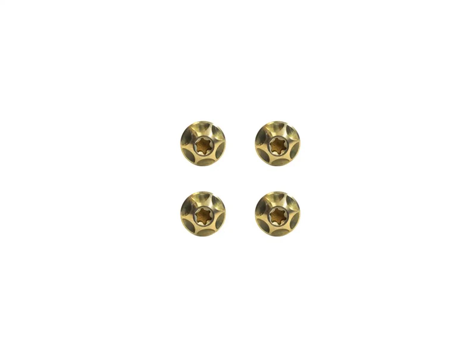 Silca Ti Korb Schrauben-Set Gold