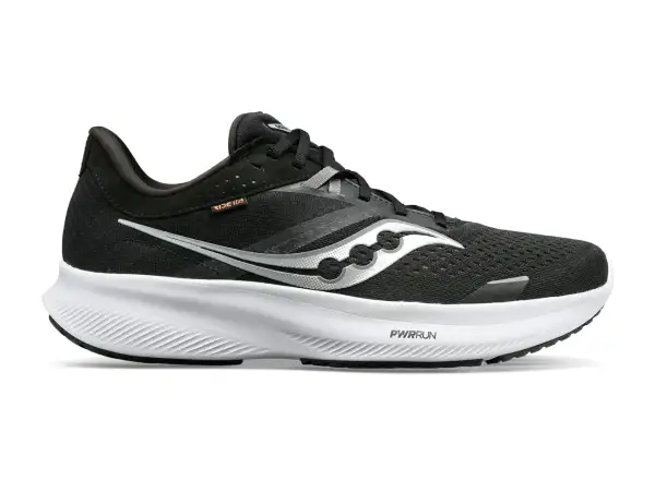 Saucony Ride 16 Damen Laufschuhe Schwarz/Weiß
