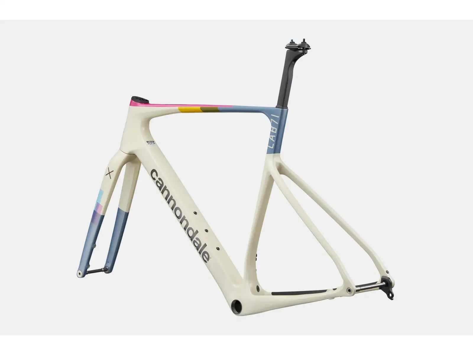 Cannondale SuperX LAB71 A/M Rahmenset Moonrock