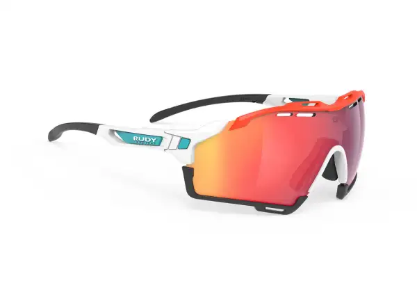 Rudy Project Cutline Sportbrille White/Multilaser Red