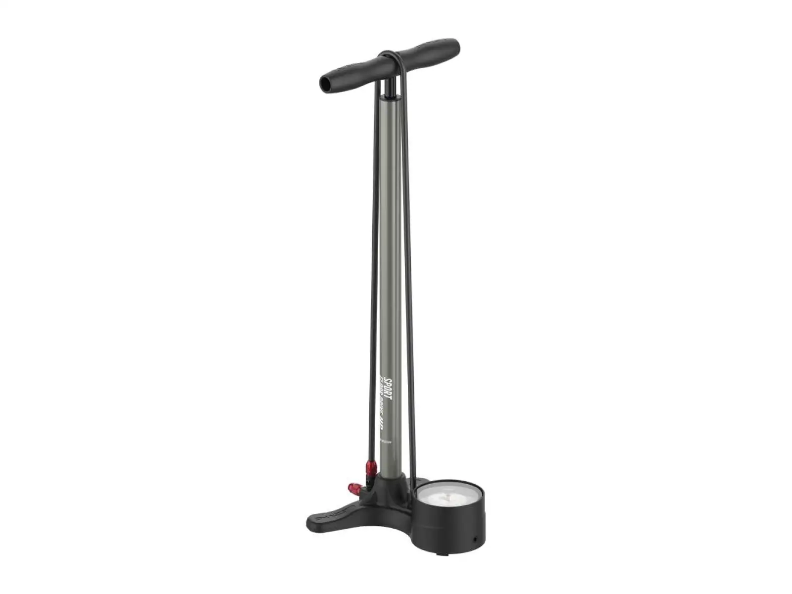 Lezyne Sport Floor Drive 3.5 Pumpe Flat Grey
