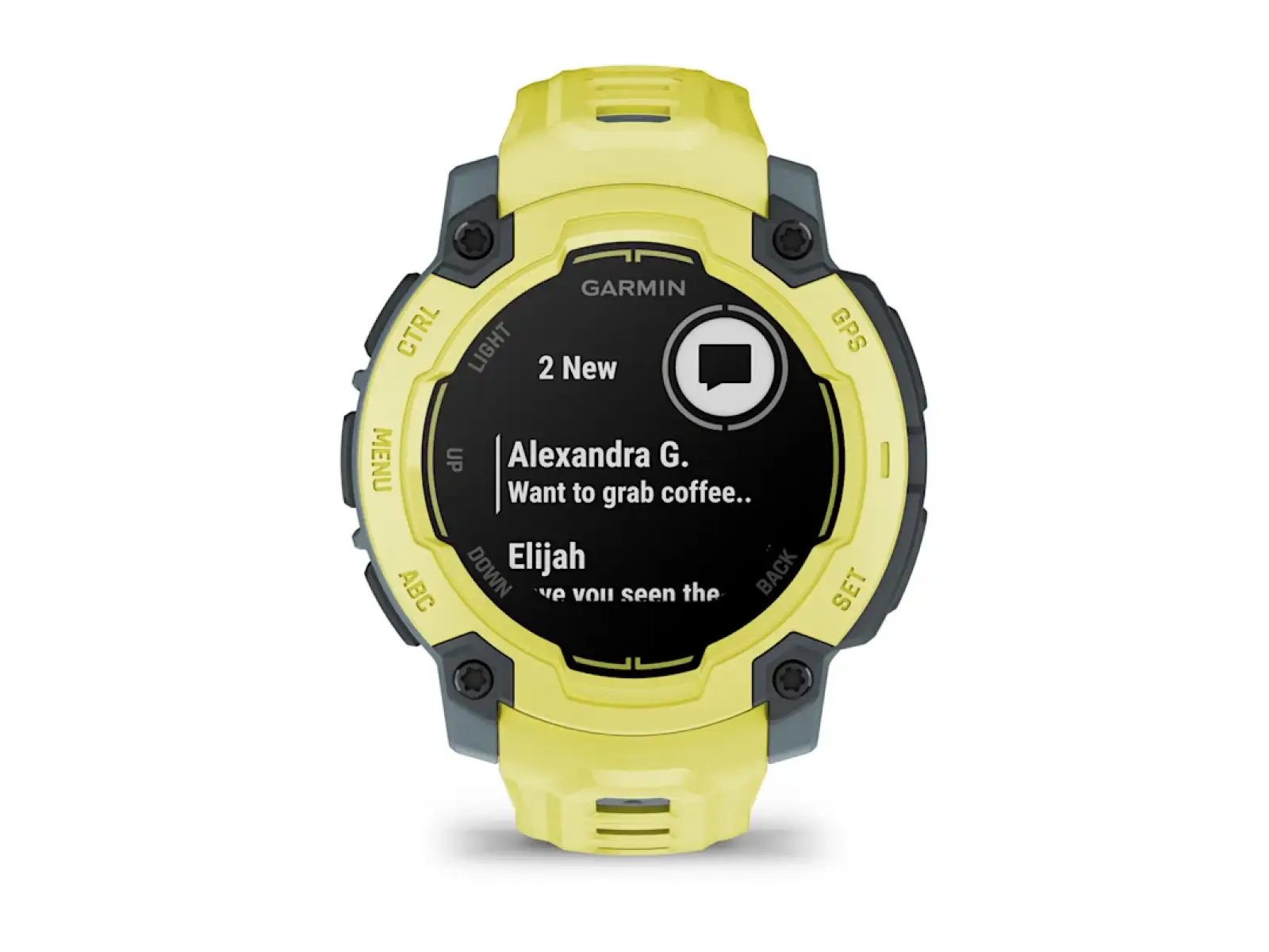 Garmin Instinct E 45 mm Smartwatch Electric Lime/Electric Lime Armband