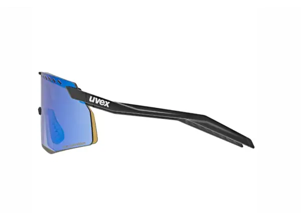 Uvex Pace Stage ColorVision Small Brille Black Matt/Mirror Blue