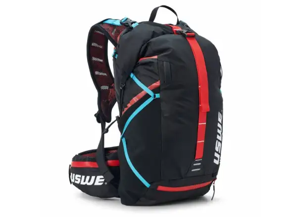 USWE Wanderer 18 Multisport-Rucksack Carbon Black 2x500ml Größe S