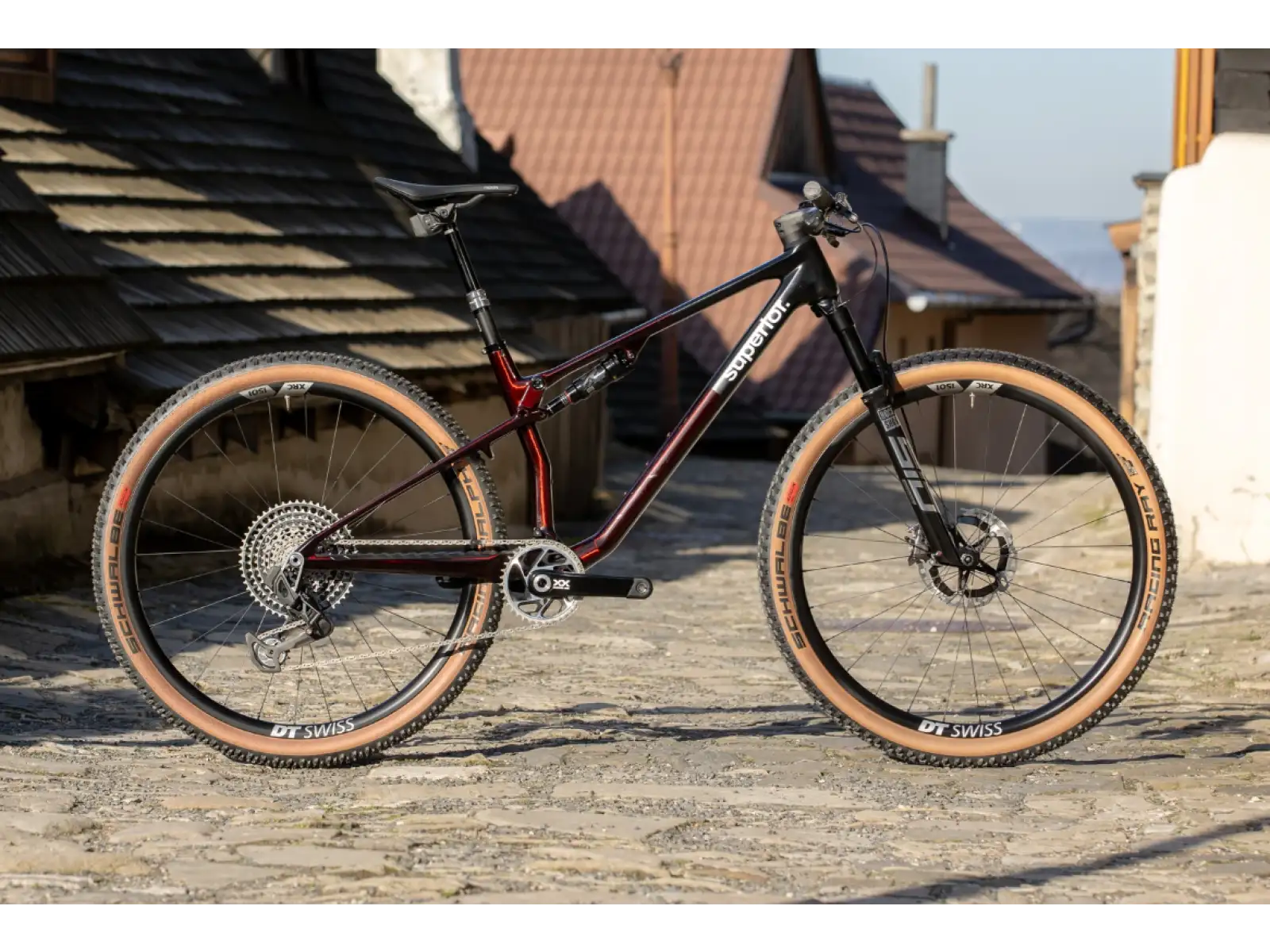 Superior XF 9.9 Team Mountainbike Gloss Rot Carbon / Schwarz