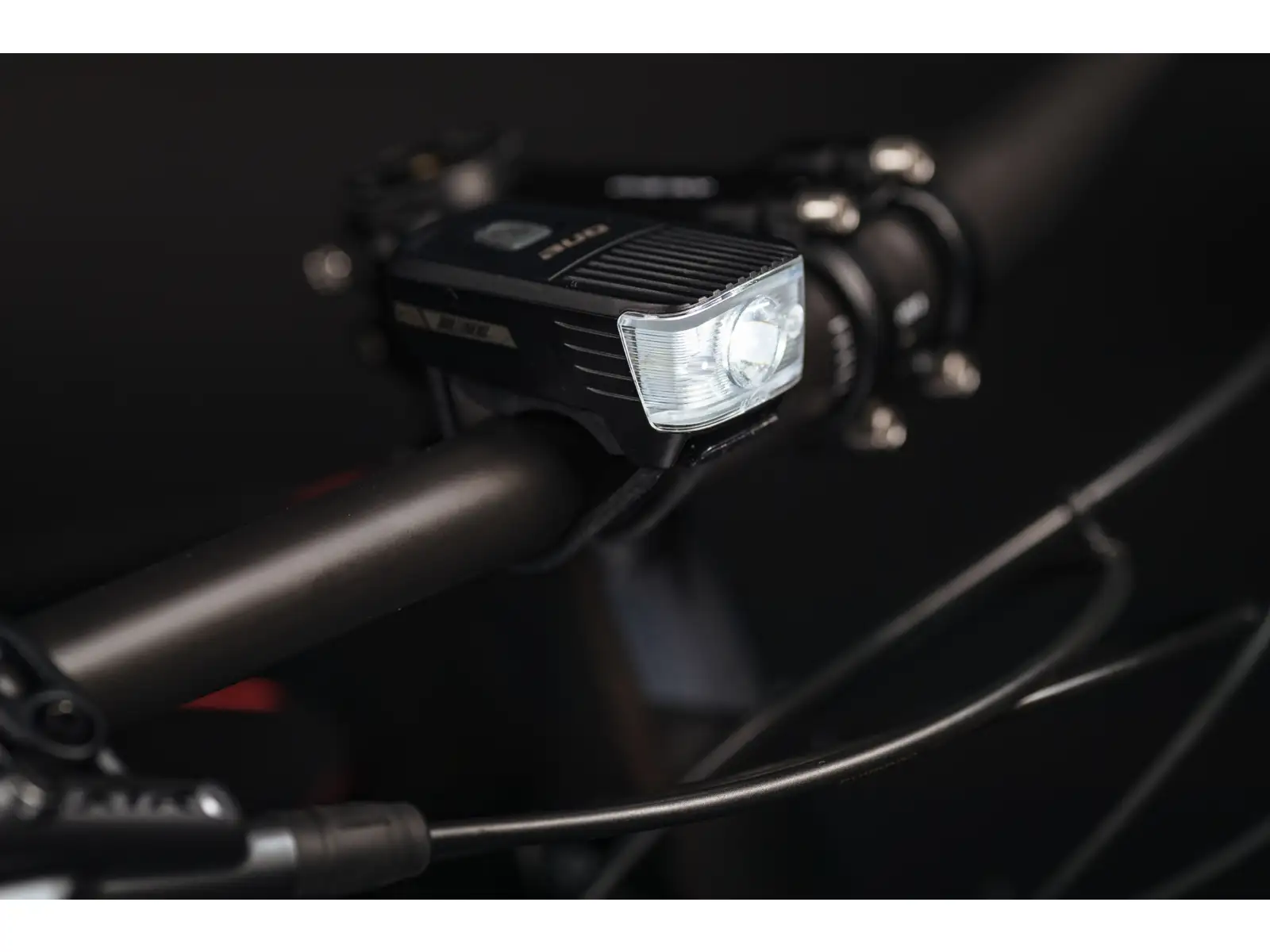 One Bikeparts F.Light 50 Licht black/grey