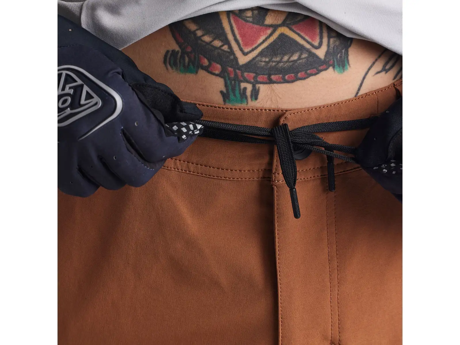Troy Lee Designs Ruckus Long Travel Pant Herrenhose Mono Dark Canvas