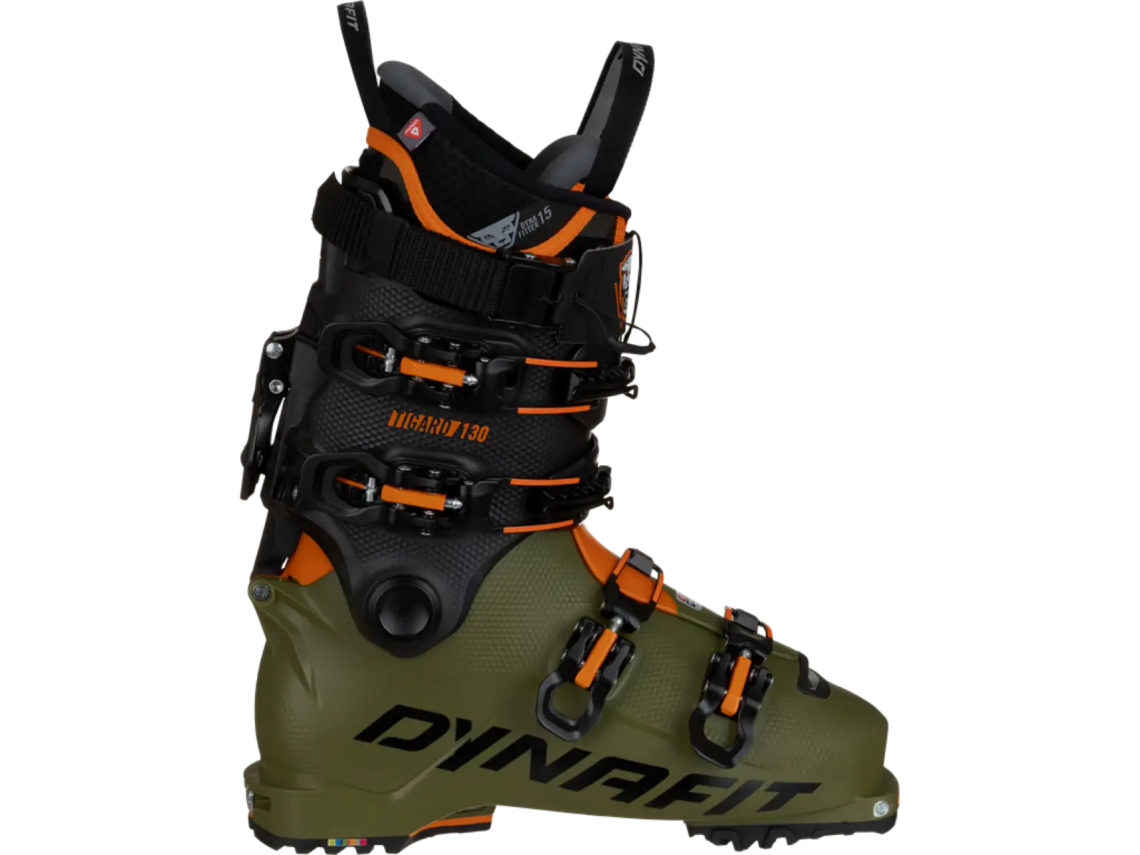 Dynafit Tigard 130 Herren Skitourenschuhe Capulet Olive/Fluo Orange