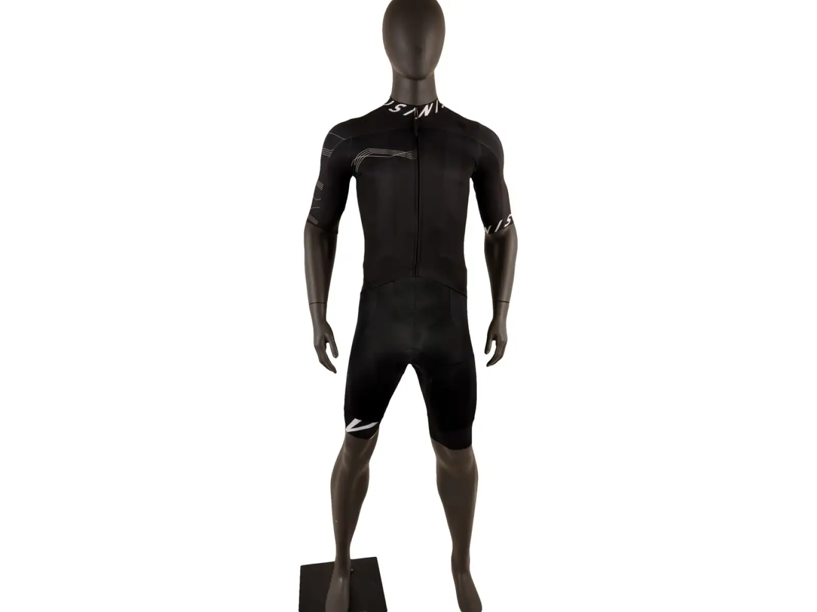 Silvini Stelvio Herren Kurzarmtrikot schwarz/weiß