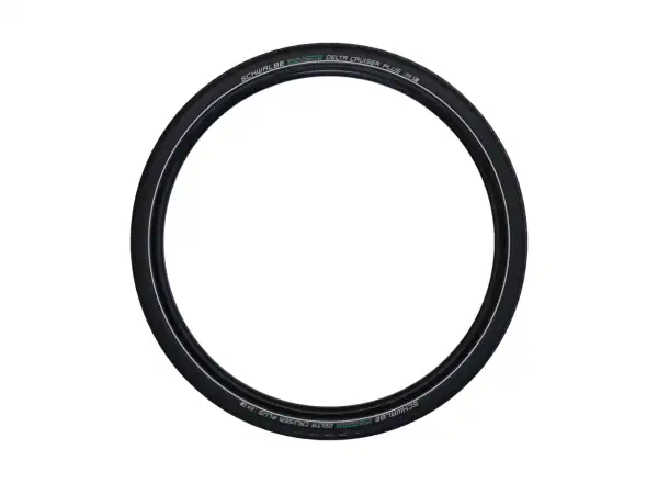 Schwalbe 50-622 DeltaCruiser Plus Active PunctureGuard E-25, Draht, Green compound, black-