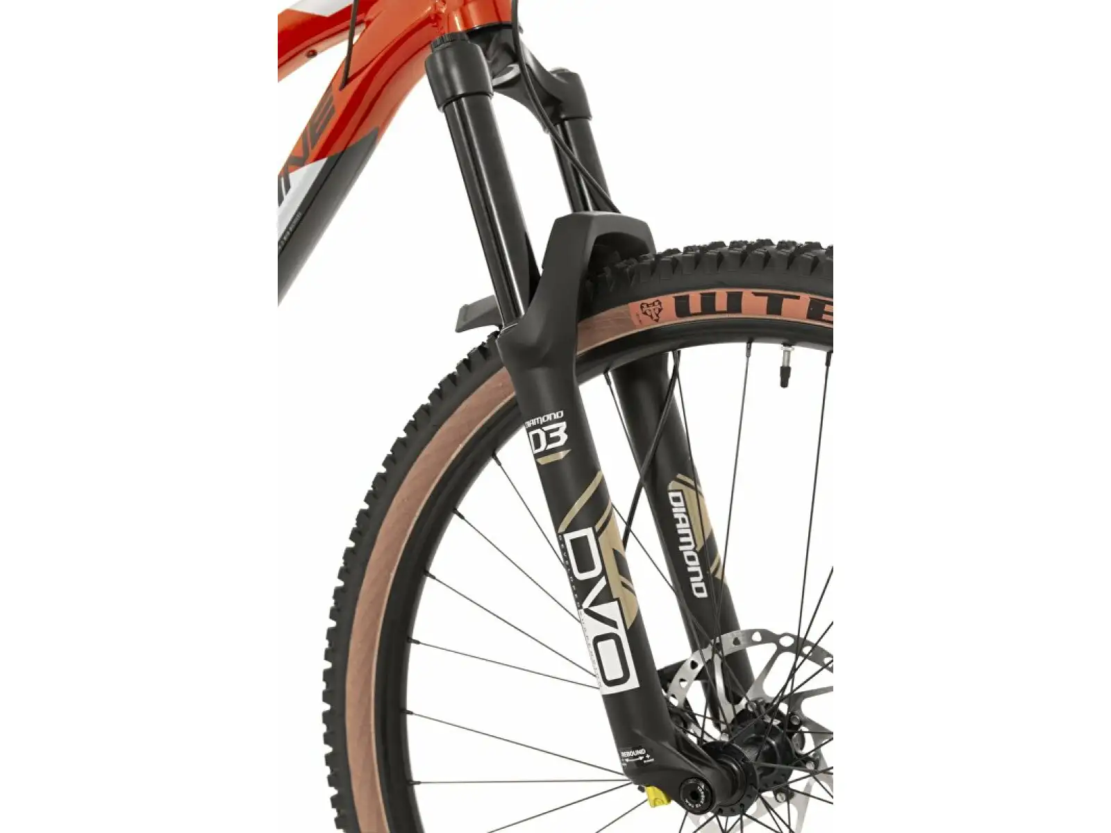 Rock Machine Blizzard TRL 70-29 orange/silber Vollgefedertes Mountainbike