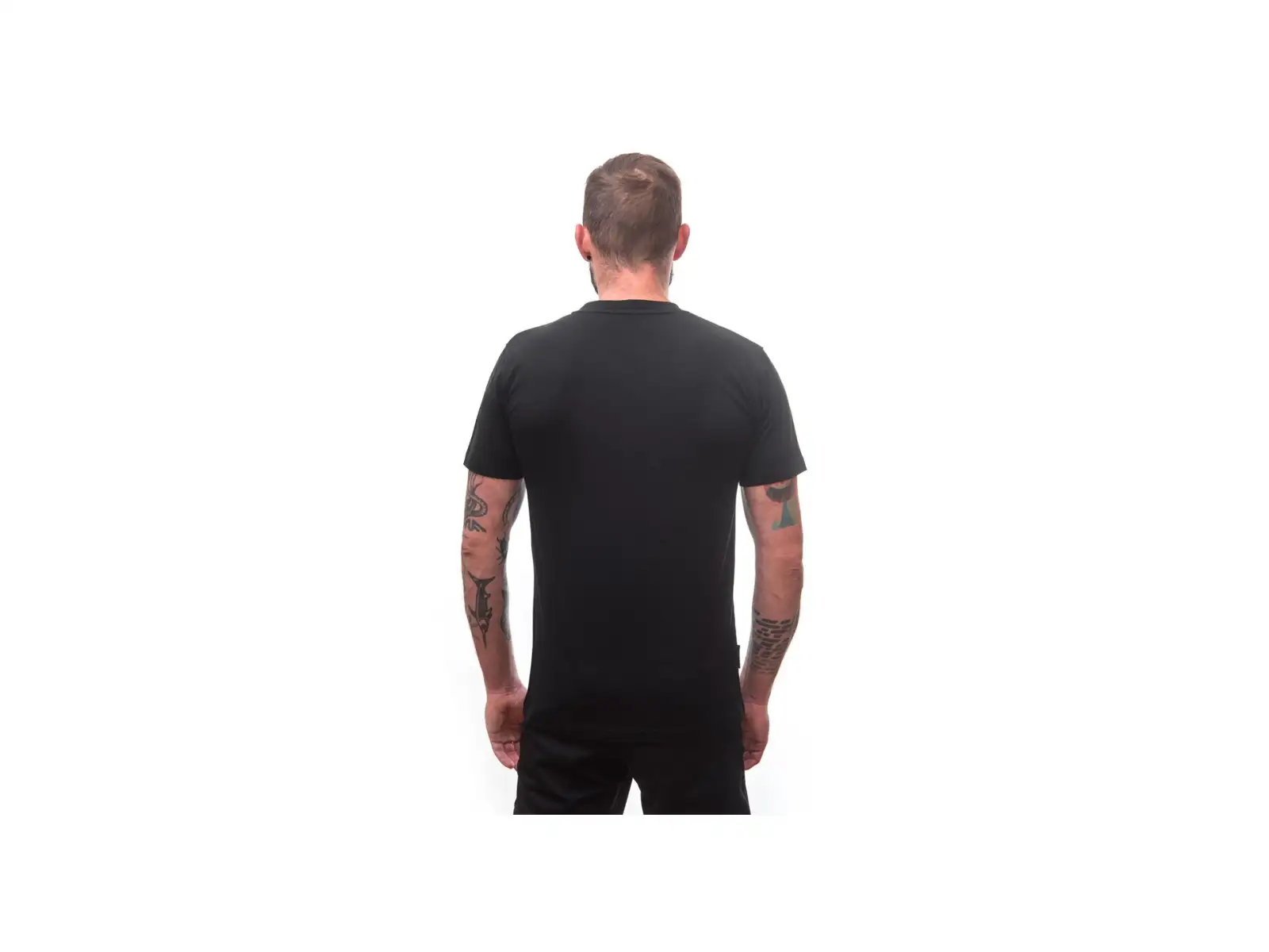 Sensor Merino Active PT Van Life Herren T-Shirt kurzarm schwarz