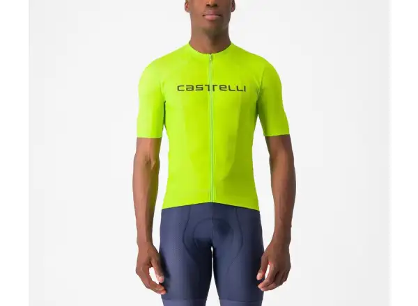Castelli Elements Herren Kurzarmtrikot Electric Lime