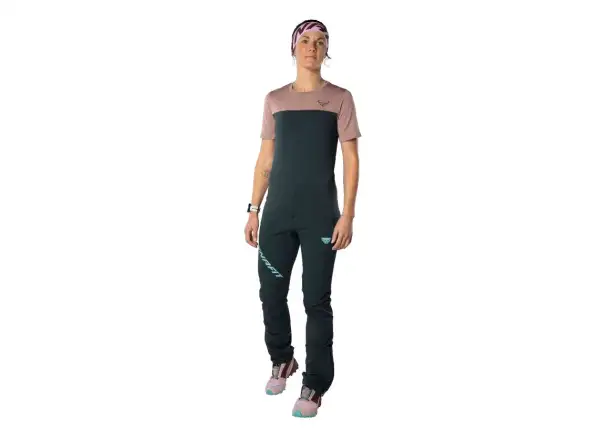 Dynafit Traverse S-TECH Damen T-Shirt Blaubeere/Mokarosa
