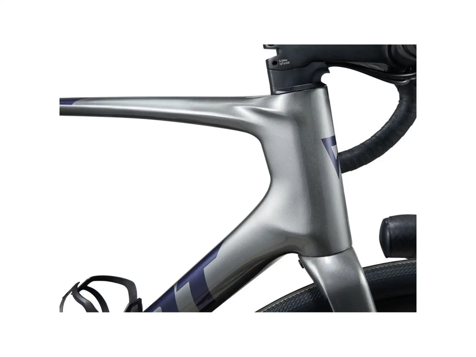 Giant Defy Advanced 1 Rennrad Charcoal / Milchstraße