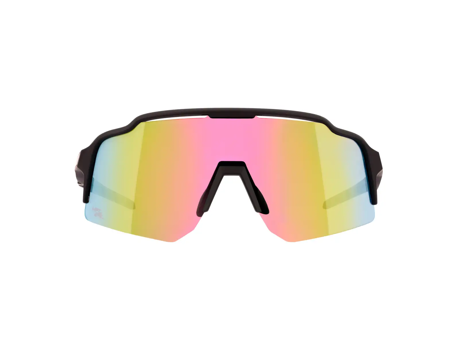 Force Strive Brille schwarz/violett-gelbes Spiegelglas