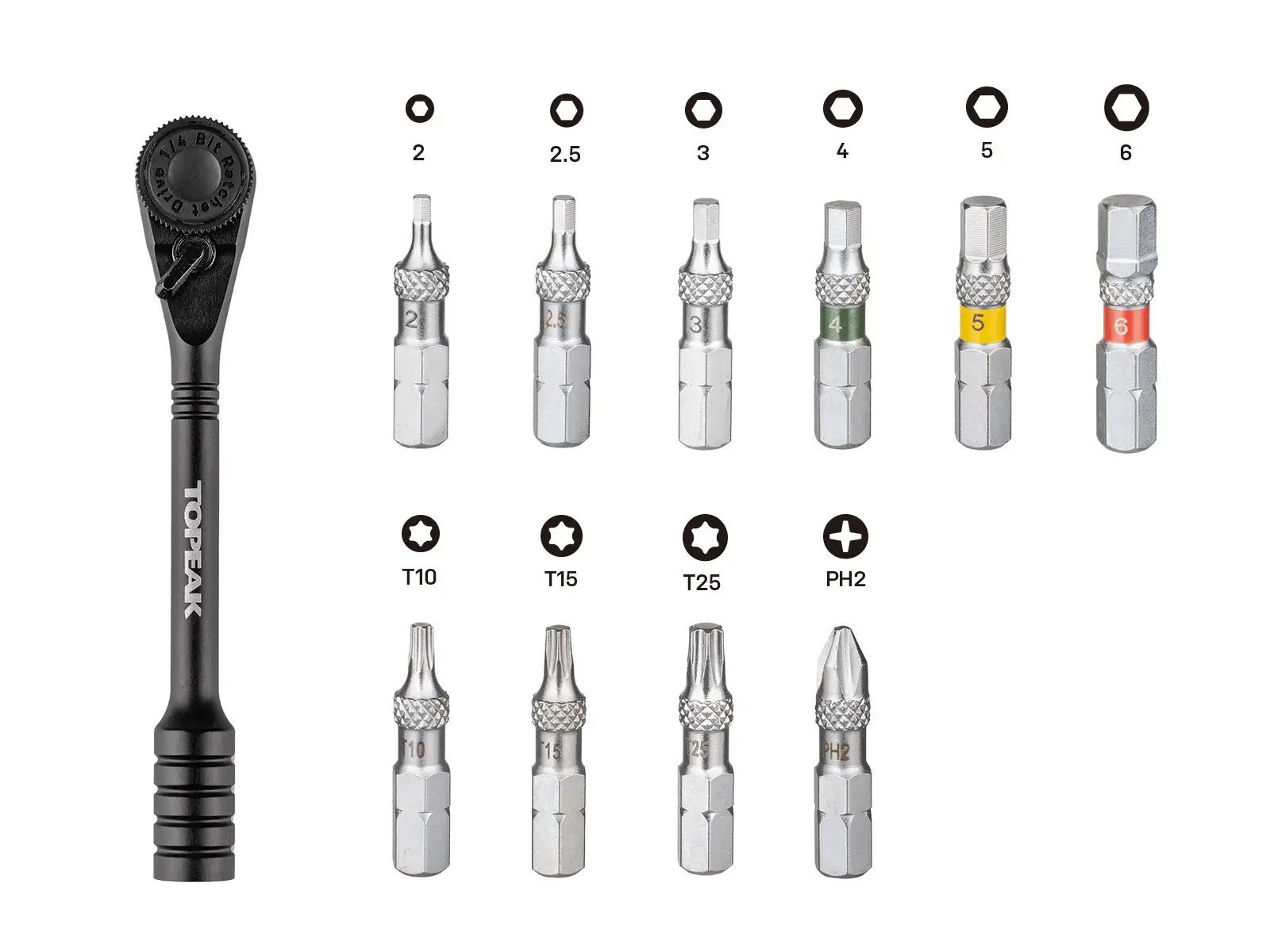 Topeak Ratchet Rocket Essential Knarre mit Bits