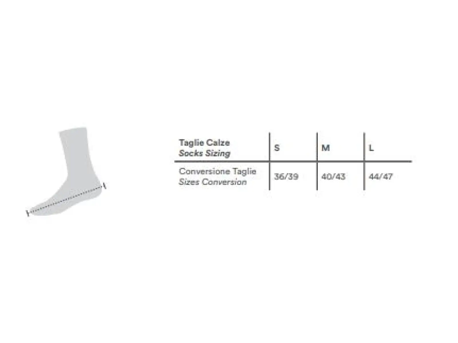 Alé Accessori Fence Radfahrer Socken schwarz/weiß