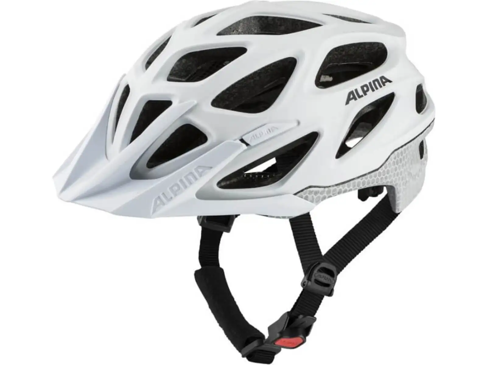 Alpina Mythos Reflective Helm White Matt