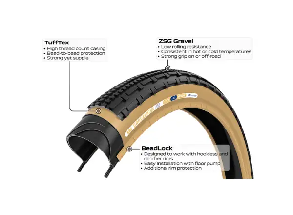 Panaracer GravelKing SK B2 35-622 Schotterreifen Kevlar