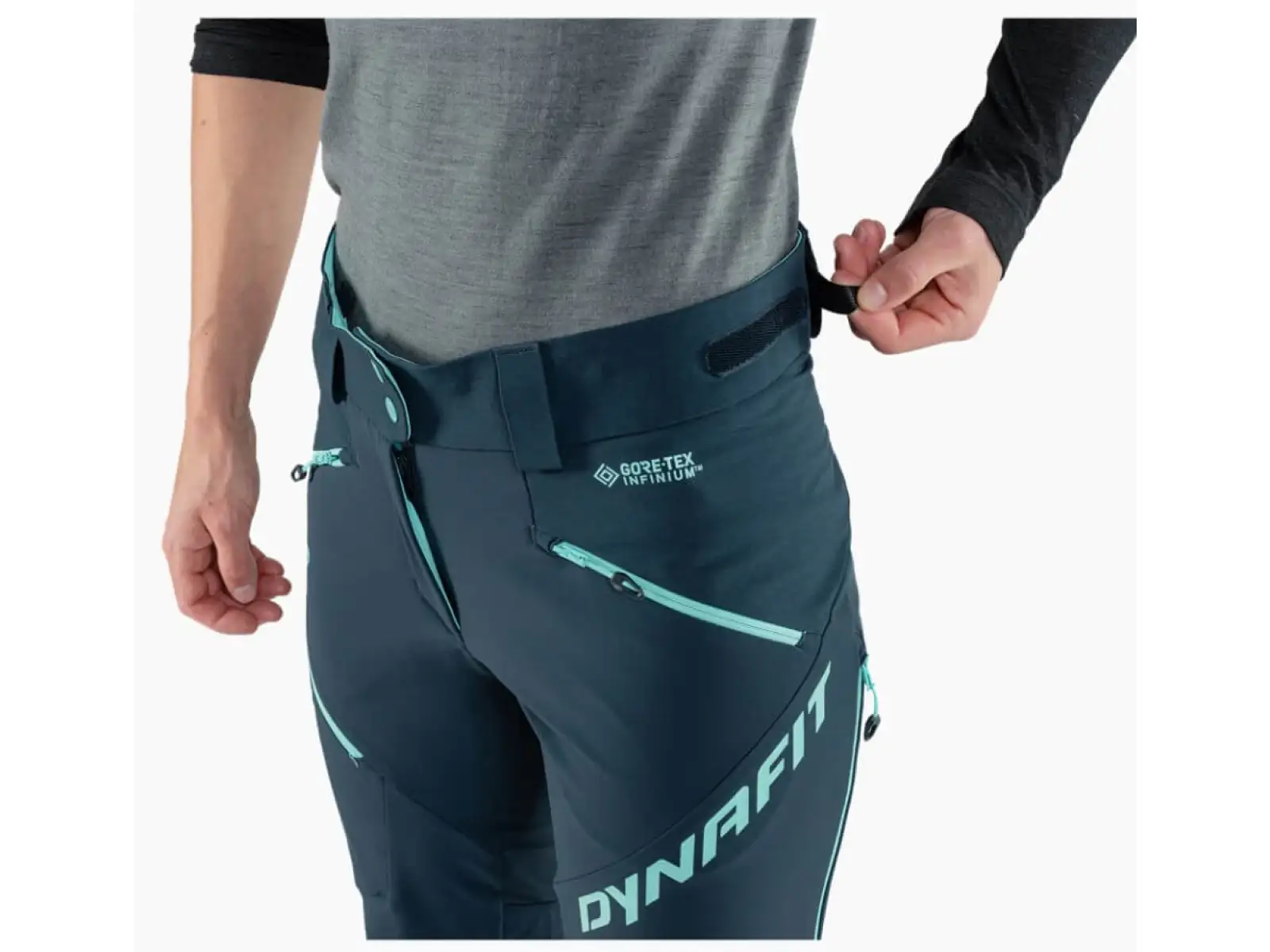 Dynafit Radical Infinium Hybrid Damen Hose Blueberry/Marine Blue