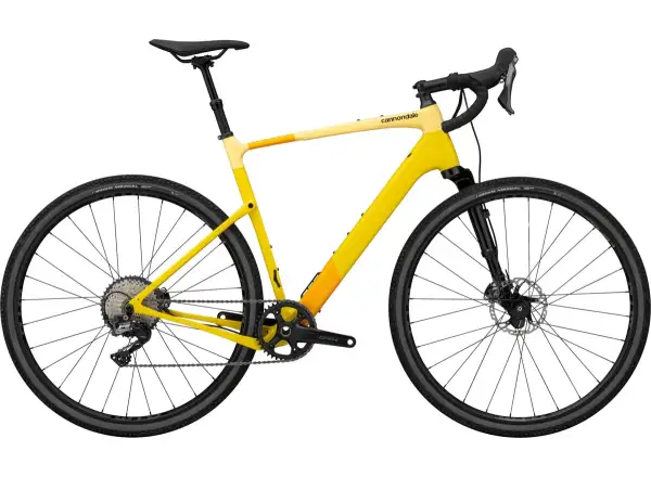 Cannondale Topstone Carbon 2 Lefty Gravelbike Laguna Gelb