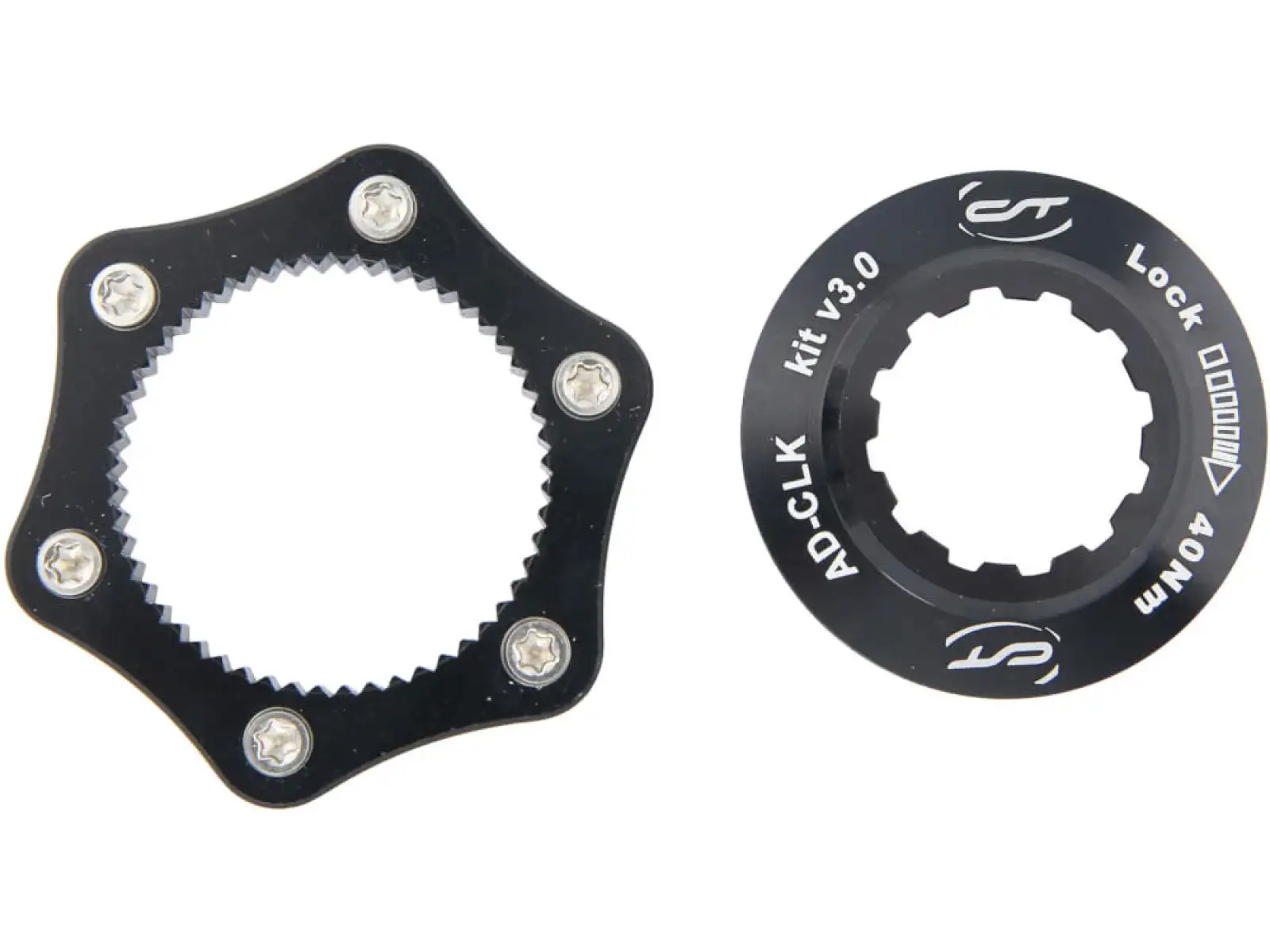 Contec Scheibenbremsenadapter schwarz