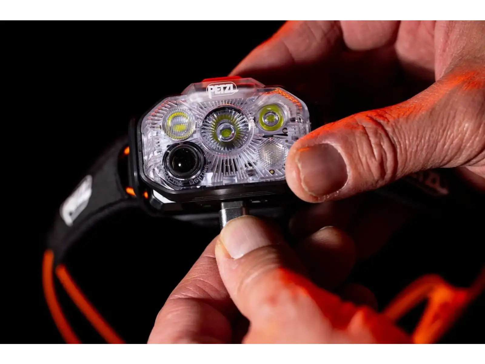 Petzl Swift RL Stirnlampe grün