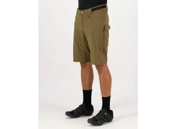 Mons Royale Diversion Merino Trail Herren-Shorts Dark Olive
