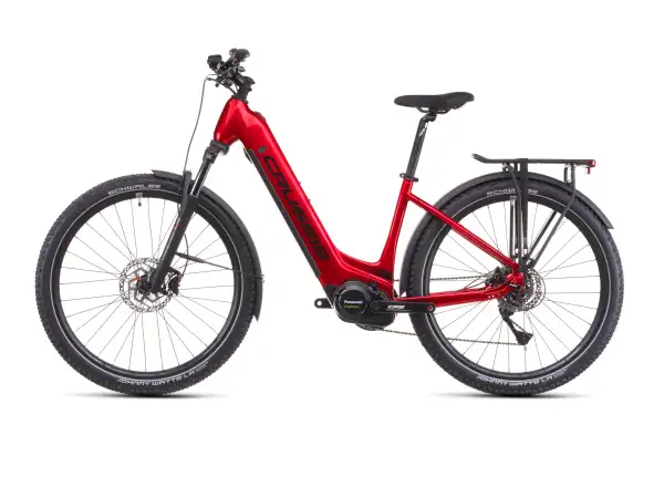 Crussis e-Country 7.11 715Wh Elektrofahrrad mit niedrigem Einstieg