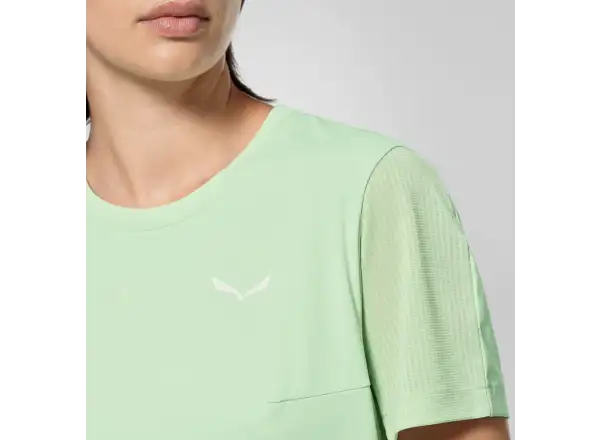 Salewa Dry'Ton Hybrid Damen T-Shirt Kurzarm Pastel Green