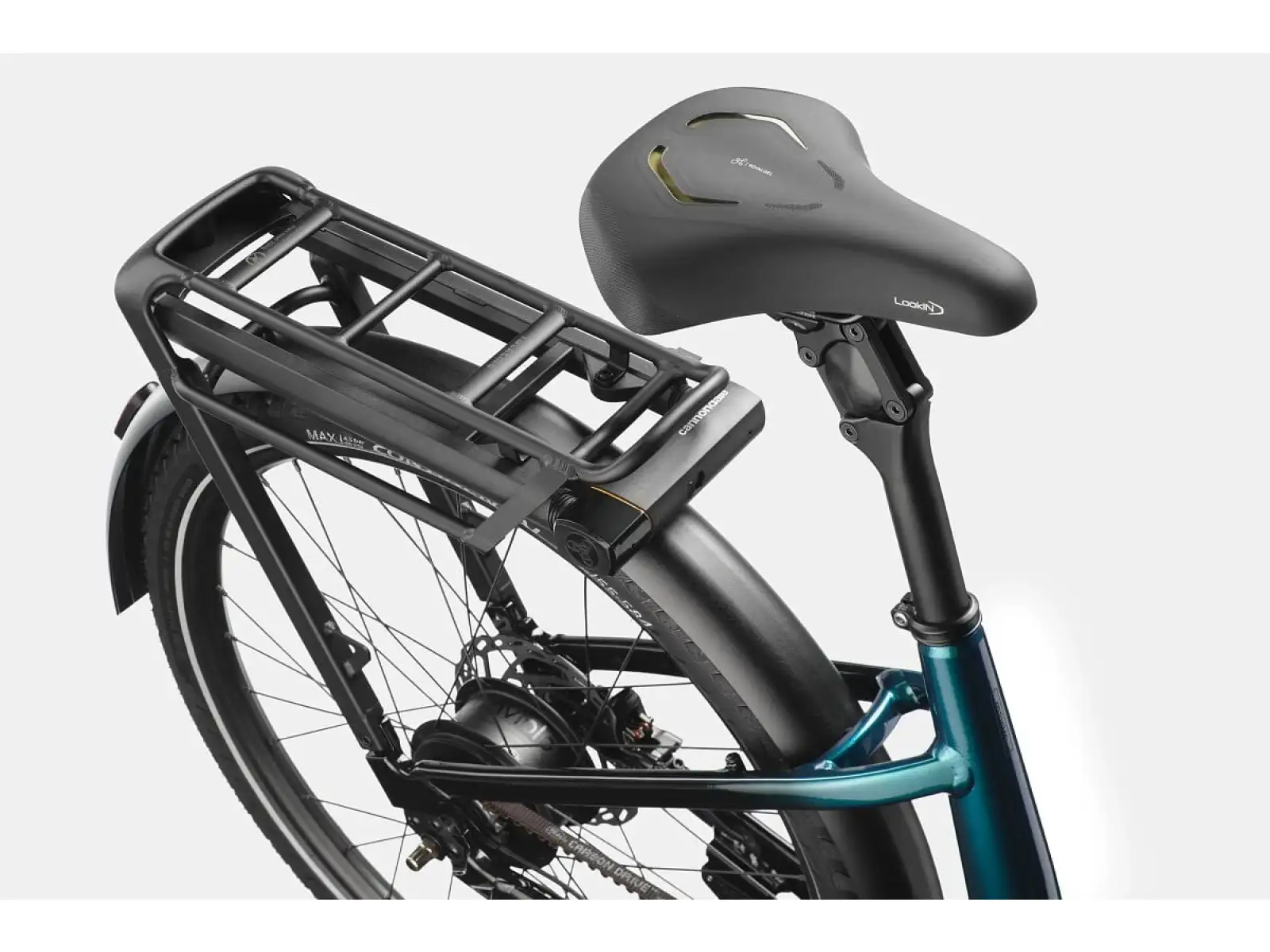 Cannondale Mavaro 1 LSTH Deep Teal Tiefeneinsteiger-Stadtelektrofahrrad
