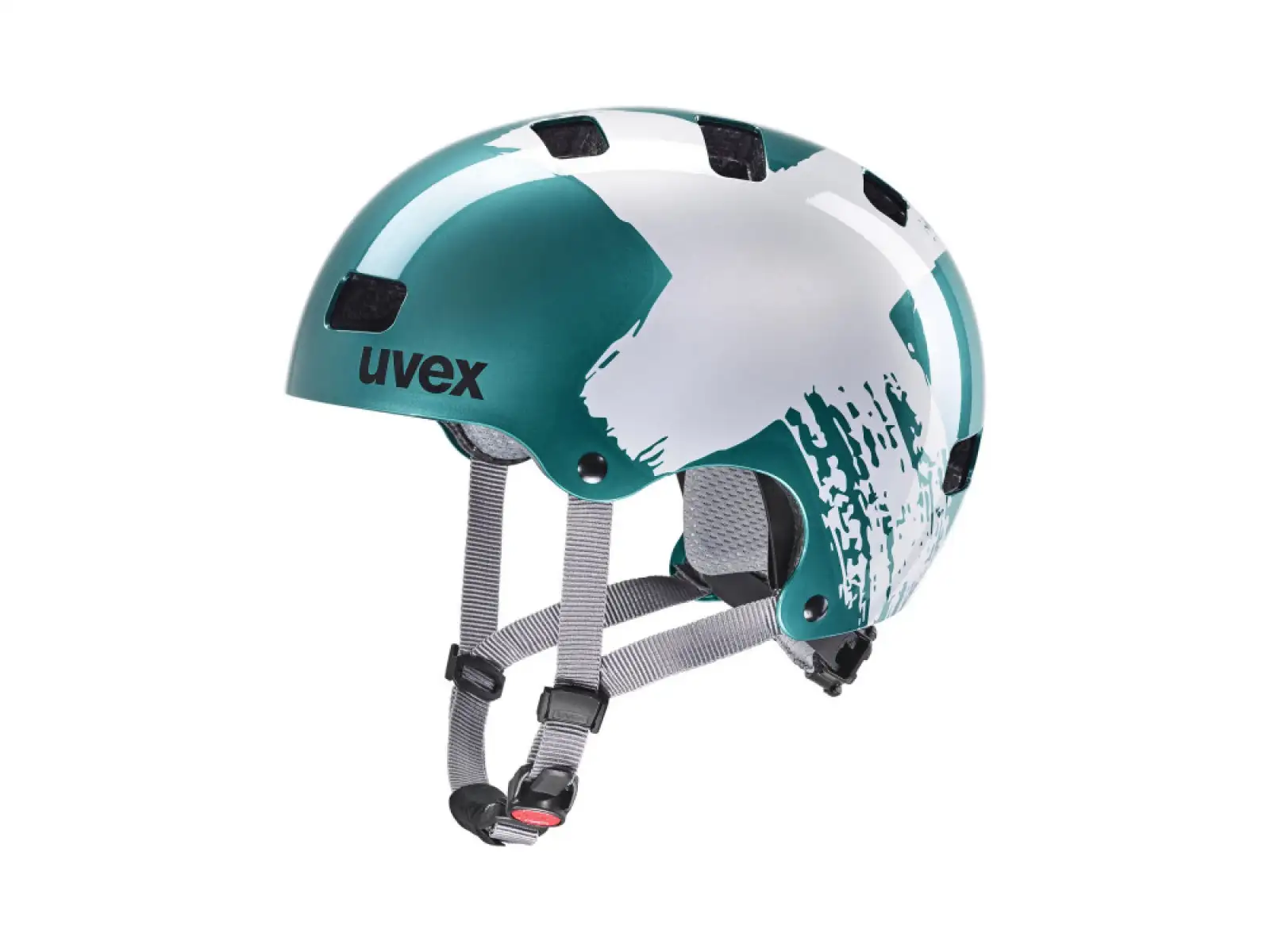 Uvex Kid 3 Kinderhelm Teal/Silber