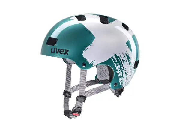 Uvex Kid 3 Kinderhelm Teal/Silber