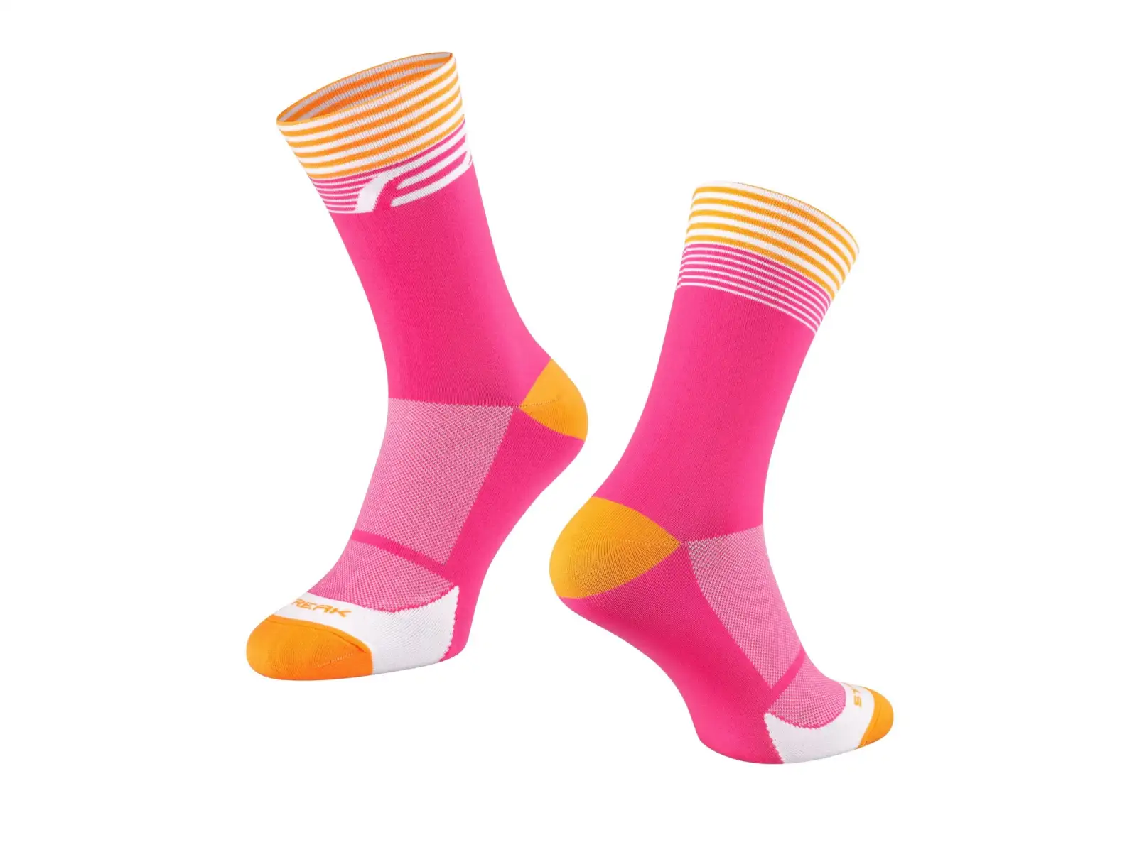 Force Streak Socken rosa/orange.
