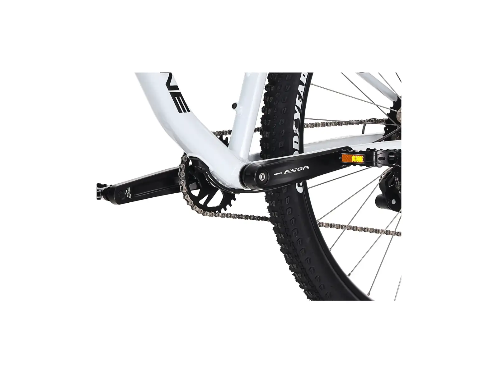 Rock Machine Blizz 5 Mountainbike Gloss Polar White/Black