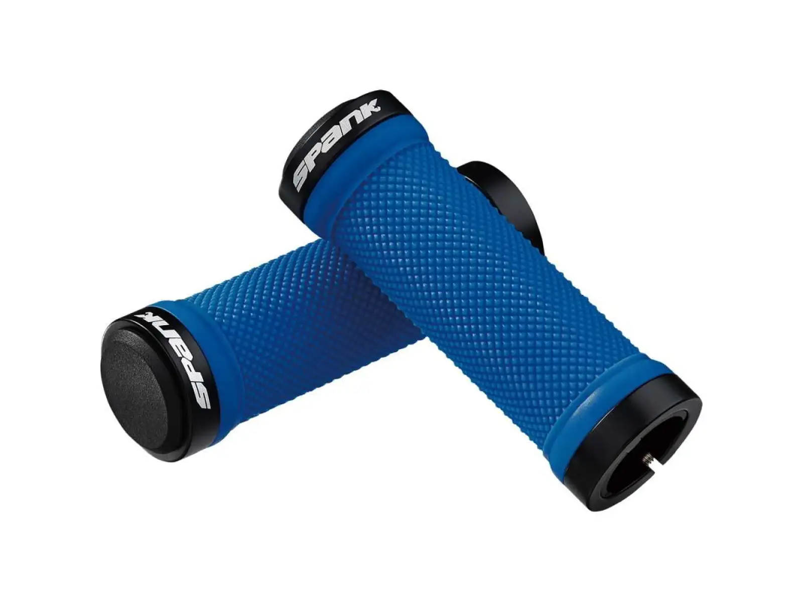 Spank Spoon Grom Griffe 100 mm Blau
