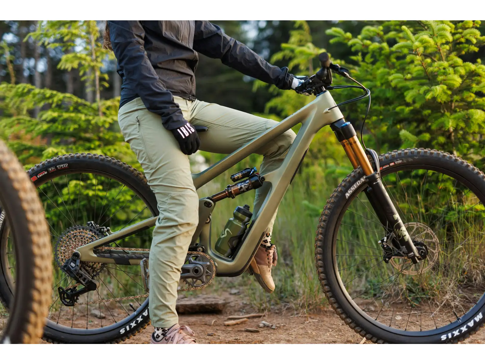 Ibis Ripmo V3 GX Eagle AXS Mountainbike Olive Swamp Monster