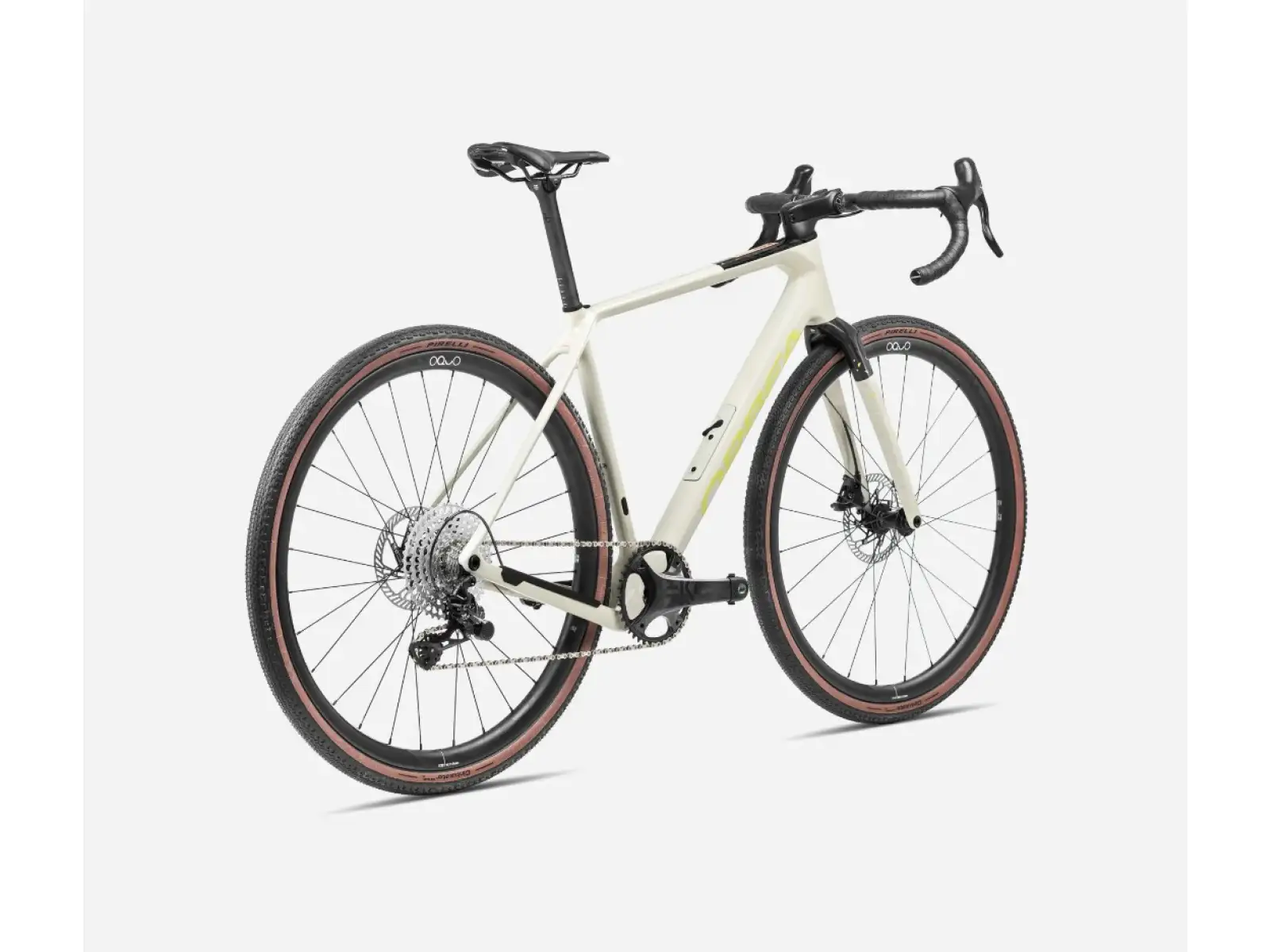 Orbea Terra M22TEAM 1X Gravelbike Elfenbein Weiß/Würzig Limette