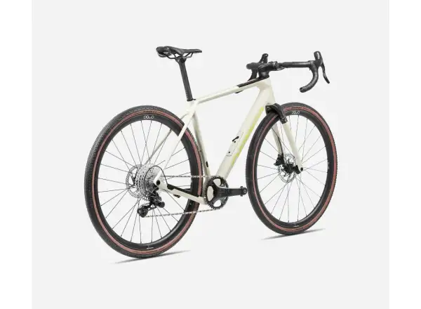 Orbea Terra M22TEAM 1X Gravelbike Elfenbein Weiß/Würzig Limette