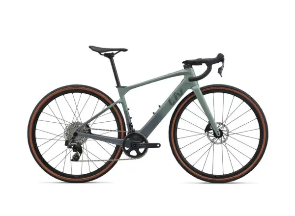 Liv Avail Advanced E+ Elite AR Renn-E-Bike Eucalyptus/Ocean Storm