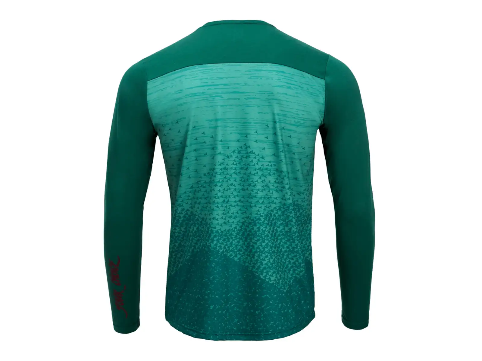 Silvini Ello Herrentrikot, langärmlig, Oliv/Ozean